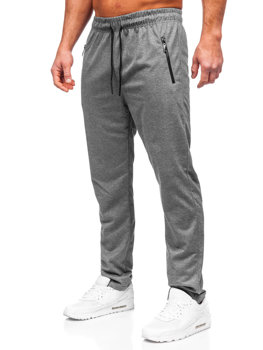 Antracitne sportske muške hlače Bolf JX6115