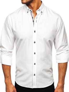 Bijela košulja muška dugih rukava Bolf 20718