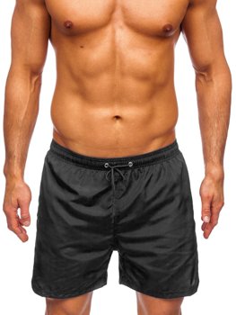 Crne kratke kupaće hlačice muške Bolf YW07002