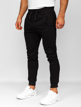Crne muške sportske hlače Bolf XW02