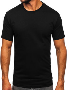 Majica muška bez printa crna Bolf 14291