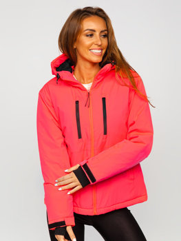 Ružičasta-neon zimska jakna ženska sportska Bolf HH012A