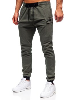 Zelene hlače jogger muške Bolf B11103