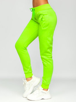 Zelene-neon ženske sportske hlače Bolf CK-01