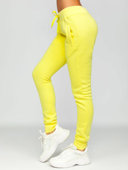 Žute sportske hlače ženske Bolf CK-01