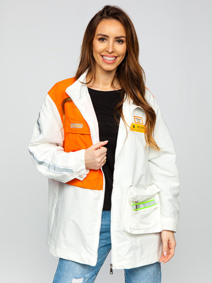 Biejlo-narančasta prijelazna jakna ženska Bolf AG3010