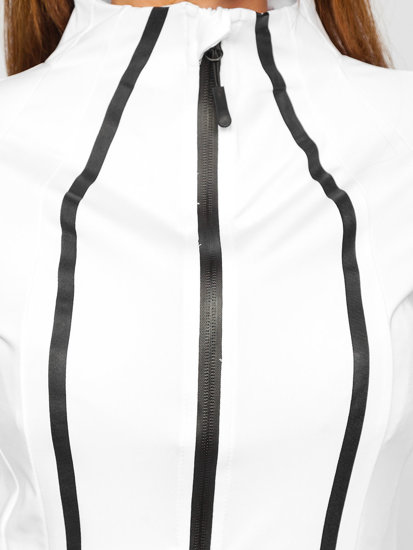 Bijela ženska dukserica bez kapuljače Bolf HH020