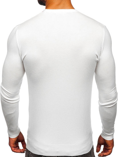 Bijeli džemper muški Bolf YY01