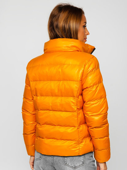 Boje devine dlake prošivena ženska zimska jakna bez kapuljače Bolf 23061