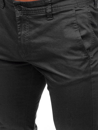 Crne chino hlače muške Bolf KA6807-13