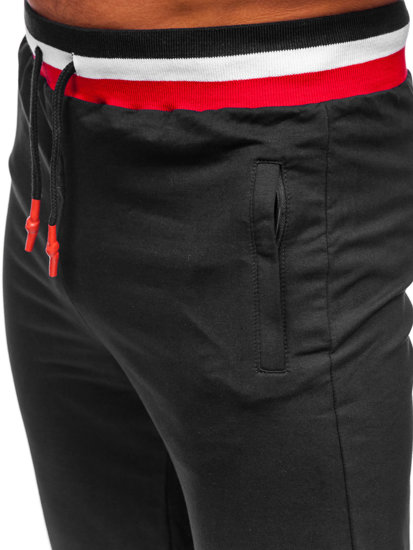 Crne sportske hlače muške Bolf 7033