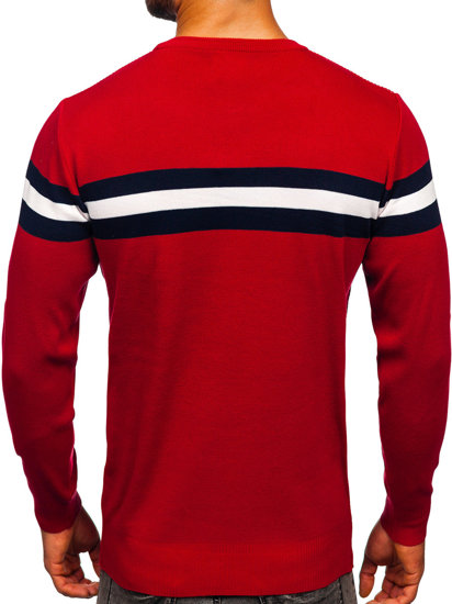 Crveni džemper muški Bolf H2113