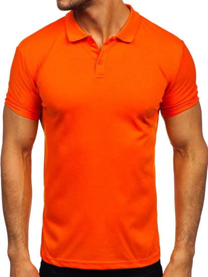 Narančasta polo majica muška Bolf GD02