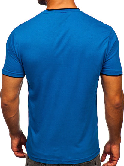 Plava muška majica Bolf 14316