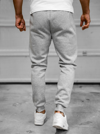 Sive sportske muške hlače Bolf KK2231A