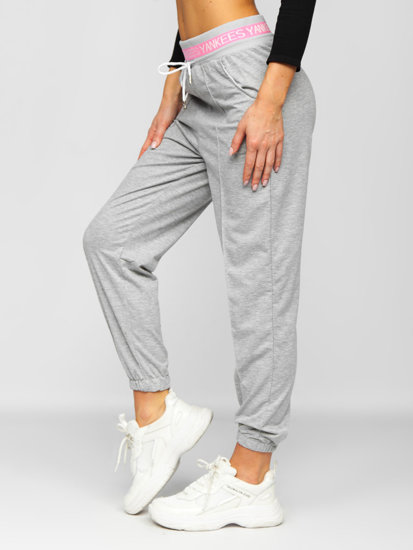 Sive sportske ženske hlače Bolf YY31NM