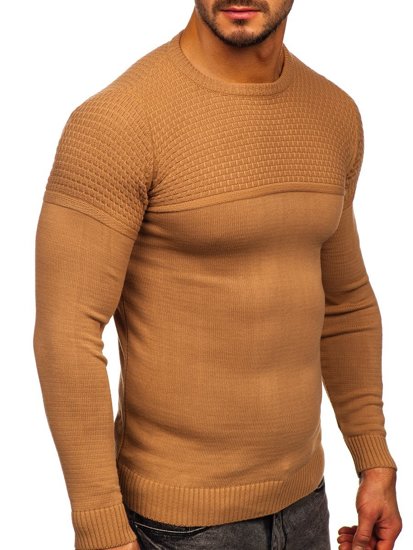 Smeđi džemper muški Bolf 4623