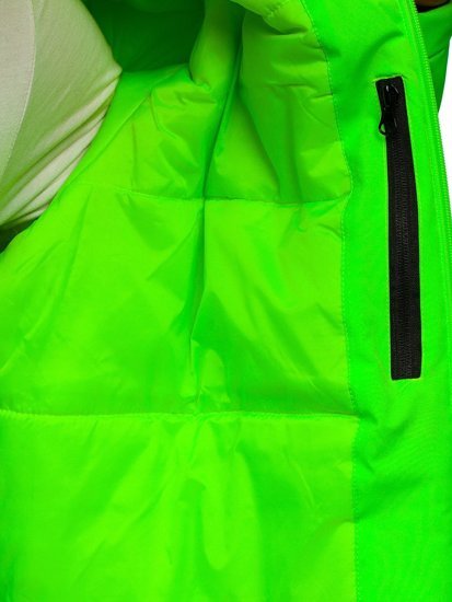 Zelena-neon jakna muška zimska sportska Bolf HH011