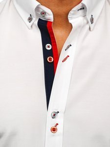 Bijela košulja muška dugih rukava Bolf 20710