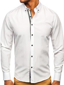 Bijela košulja muška dugih rukava Bolf 20715