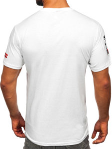 Bijela pamučna majica muška Bolf 14709
