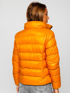 Boje devine dlake prošivena ženska zimska jakna bez kapuljače Bolf 23061