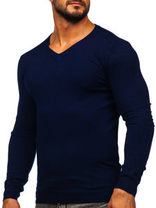 Boje tinte džemper muški s v-izrezom Bolf MMB601