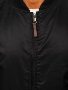 Crna jakna muška prijelazna parka Bolf JK363