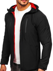 Crna vjetrovka jakna muška sportska Bolf HM093