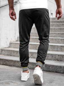 Crne muške sportske hlače Bolf K10332