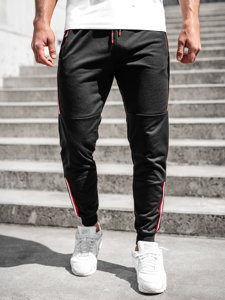 Crne muške sportske hlače Bolf K10336