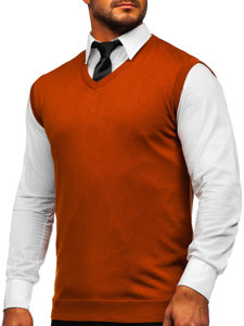 Džemper muški bez rukava pomarańczowy Bolf 2500