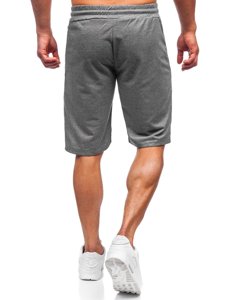 Grafitne sportske kratke hlače muške Bolf JX511