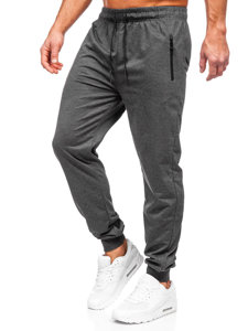 Grafitne sportske muške jogger hlače Bolf JX6105