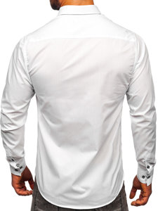 Košulja muška dugih rukava bijela Bolf 3762