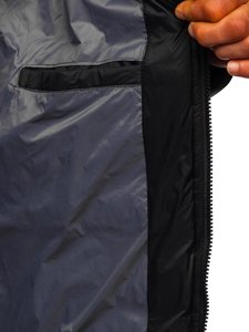 Muška prijelazna sportska prošivena jakna crna Bolf JP1101