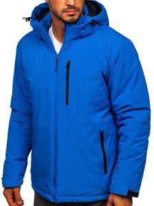 Plava jakna muška zimska sportska Bolf HH011