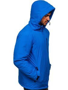 Plava jakna muška zimska sportska Bolf HH011