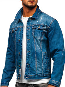 Plava muška jakna od trapera Bolf MJ500B