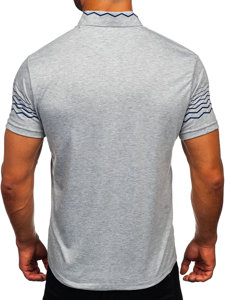 Siva polo majica muška Bolf 192432