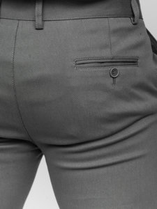 Sive chino hlače muške Bolf 5000-3