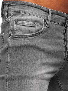 Sive kratke hlače od trapera muške Bolf 3038