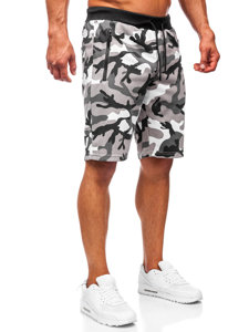 Sive sportske kratke hlače camo muške Bolf HS7073