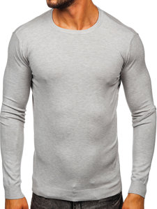 Sivi džemper muški Bolf MMB602