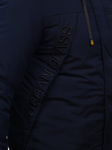 Tamnoplava jakna muška zimska Bolf 27M8100