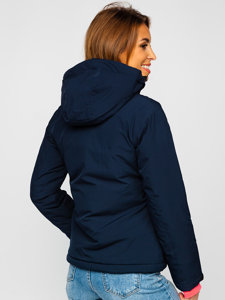 Tamnoplava zimska jakna ženska sportska Bolf HH012A