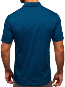 Tamnoplave pamučna polo majica muška Bolf 143006